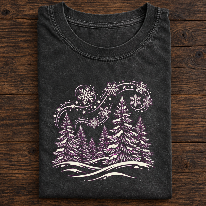 Winter Wonderland Forest T-Shirt