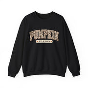 Pumpkin Season Fall Sweatshirt, Cow Print Autumn Crewneck Sweater, Western Pumpkin Graphic Pullover, Cozy Country Fall Gift