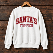 Santa’s Top Pick Christmas Sweatshirt