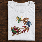 Festive Santa Sleigh Christmas T-Shirt