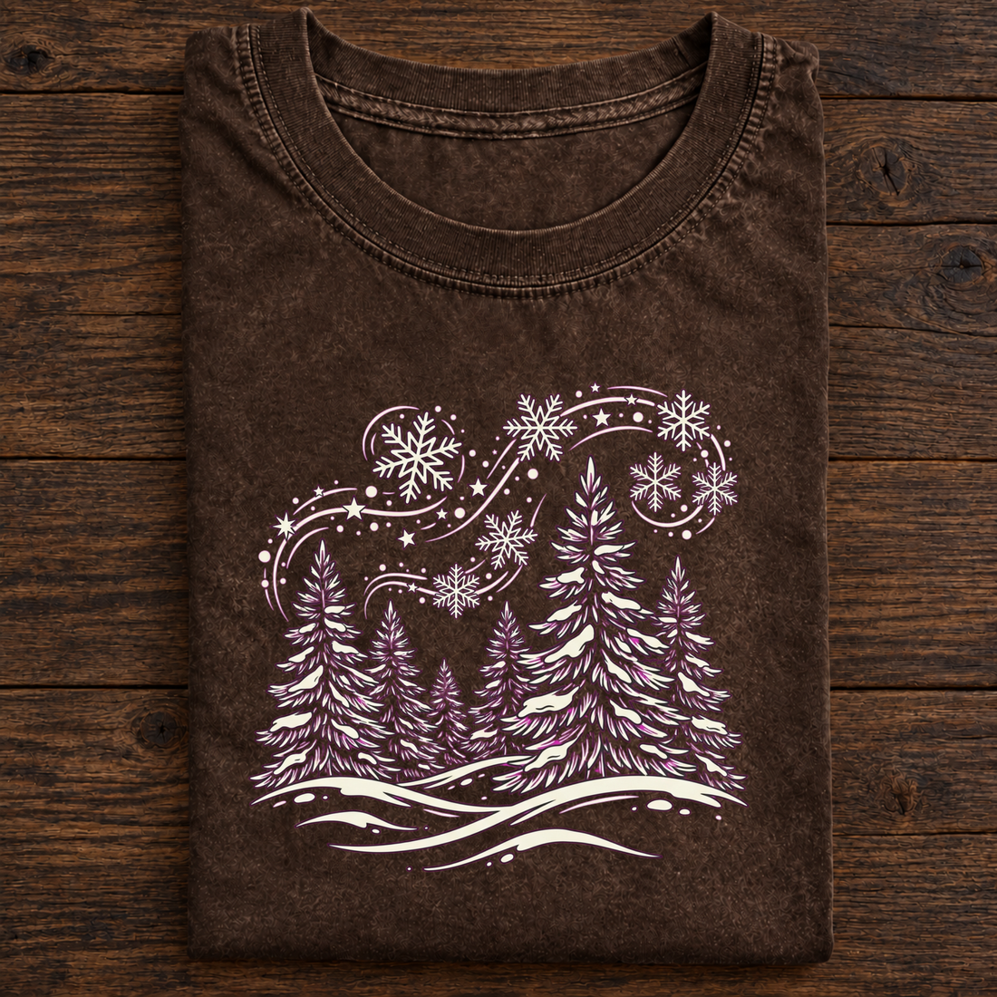Winter Wonderland Forest T-Shirt