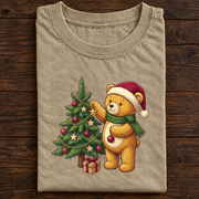 Christmas Teddy Bear and Christmas Tree T-Shirt