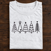 Christmas Tree Lineup T-Shirt