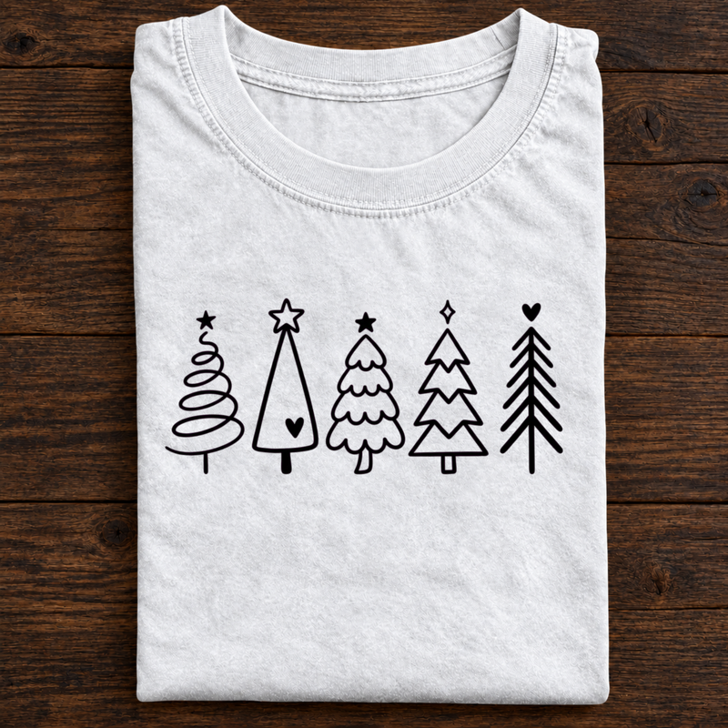 Christmas Tree Lineup T-Shirt