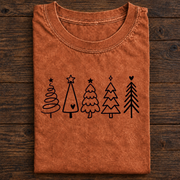 Christmas Tree Lineup T-Shirt