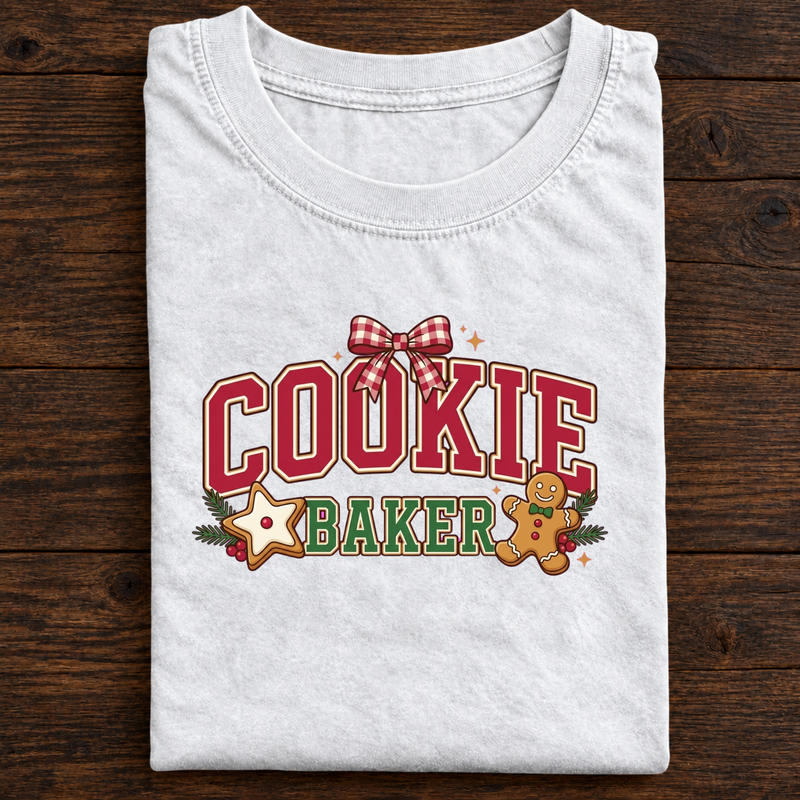 Cookie Baker Christmas T-Shirt
