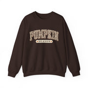 Pumpkin Season Fall Sweatshirt, Cow Print Autumn Crewneck Sweater, Western Pumpkin Graphic Pullover, Cozy Country Fall Gift
