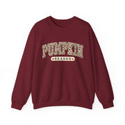Pumpkin Season Fall Sweatshirt, Cow Print Autumn Crewneck Sweater, Western Pumpkin Graphic Pullover, Cozy Country Fall Gift