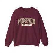 Pumpkin Season Fall Sweatshirt, Cow Print Autumn Crewneck Sweater, Western Pumpkin Graphic Pullover, Cozy Country Fall Gift